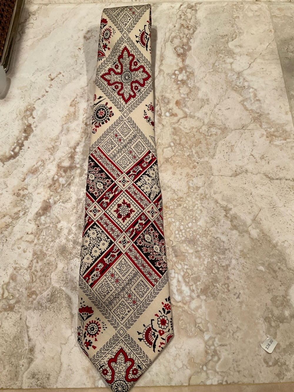 POLO BY RALPH LAUREN MADE BY HAND IN ITALY SILK TIE